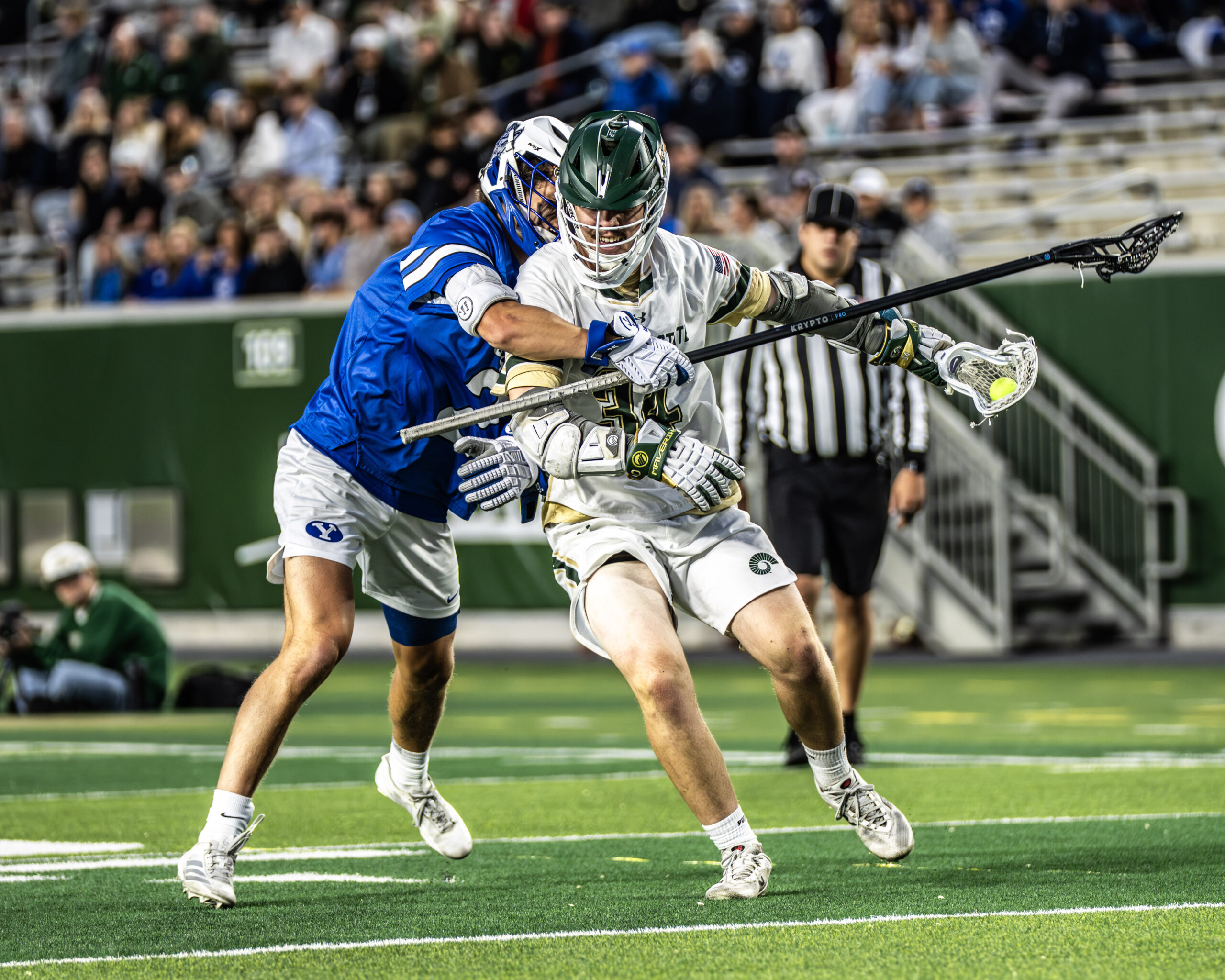 BYU Pulls Away From Colorado State in CSU Senior Night Matchup